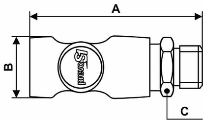 Pièces agricoles - Pièce pneumatique - Raccord rap. sécu mâle BSP1/2"