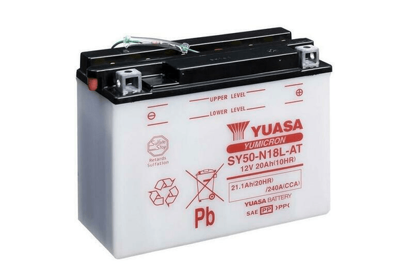 Pièces Quad & Motos - Electrique - Batterie YUASA conventionnelle sans pack acide - SY50-N18L-AT