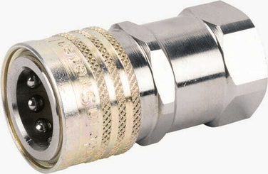 Pièces agricoles - Hydraulique - Coupl. f. 3/8 " ISO B surcharge