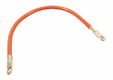 Câble de batteries rouge 40cm 2 x oeillets 9,5 mm