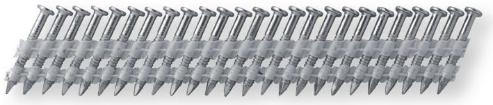 Boulonnerie, quincaillerie - Visserie boulonnerie - Seau 1250 Pointes acier annelées galva 4x40mm (par 1)