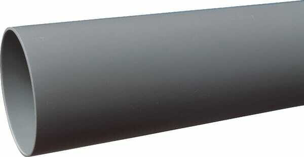 Pièces agricoles - Hydraulique - Tuyau PVC 80 mm gris