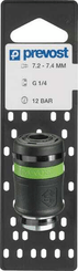 Pièces agricoles - Pièce pneumatique - Raccord rap. sécu fem BSP1/4"