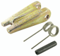 Jeu de plaques de fixation pr crochet KHS/HS/WS 10