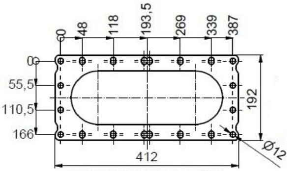 Pièces agricoles - Fertilisation & Lisier - Pompe à lobes rotatifs R136-350S + châssis