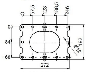 Pièces agricoles - Fertilisation & Lisier - Pompe à lobes rotatifs FX116-180S+cadre