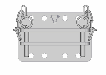 Accessoires et options matériel  - Matériel d'élevage - autre - PAIRE DE CHAPES DOUBLES