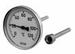 Thermomètre D80 0-120°C arrièr