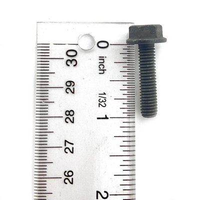 Pièces Quad & Motos - Pièces communes - HEX HEAD FLANGE BOLT 6MMX1.0MMX25MM BLK Polaris origine