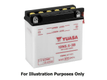 Batterie YUASA conventionnelle sans pack acide - 12N24-3A
