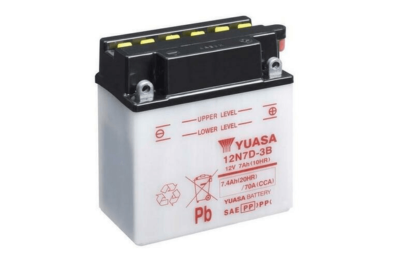 Pièces Quad & Motos - Electrique - Batterie YUASA conventionnelle sans pack acide - 12N7D-3B