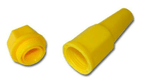 Porte bougie BIHR jaune