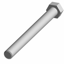 Pièces Quad & Motos - Pièces communes - HEX FLANGE SCREW, 3/8-16 X 3.75 Polaris origine