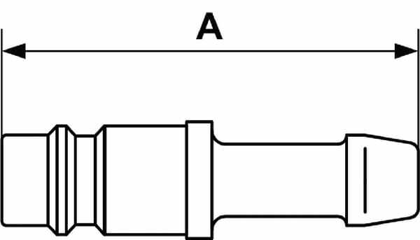 Pièces agricoles - Pièce pneumatique - Raccord rapide à sertir 10mm