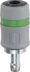 Pièces agricoles - Pièce pneumatique - Raccord rapide+embout 8 mm