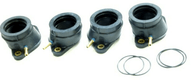 KIT PIPES D'ADMISSION 4PCS POUR FJ1100 1984-85, FJ1200 1986-96 ET XJR1200/1300 1995-01