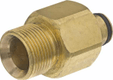 Adaptateur K-Lock filetage femelle TR22 x filetage mâle M22x1,5, laiton