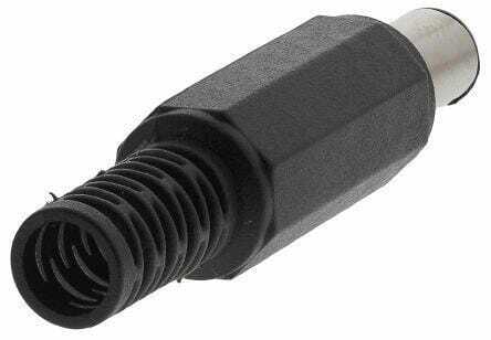 Pièces agricoles - Electricité - Fiche CC 1A, 12V L:44mm