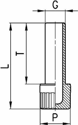 Pièces agricoles - Pièce pneumatique - Bouchon plastique