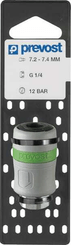 Pièces agricoles - Pièce pneumatique - Raccord rap. fem BSP1/4"