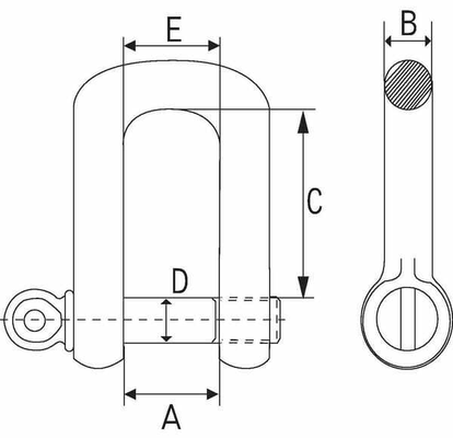 Pièces agricoles - Outils atelier - Maillon 5/8"