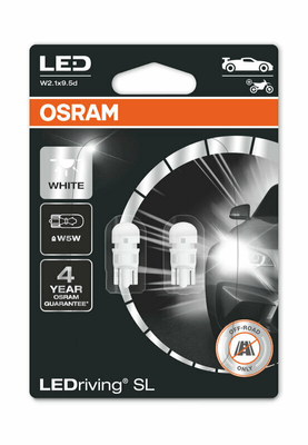 Pièces Quad & Motos - Electrique - Ampoule OSRAM Retrofit LEDriving W5W 12V 0,8W