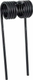 Dent flexible pour ramasseuse, 168x63x27,5 Ø 5,5