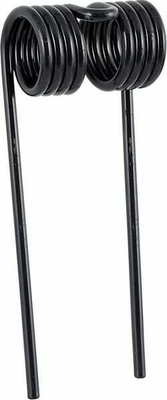 Pièces agricoles - Fenaison & élevage - Dent flexible pour ramasseuse, 168x63x27,5 Ø 5,5