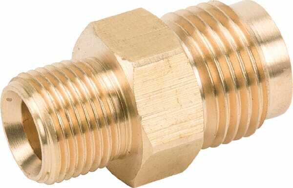 Pièces agricoles - Hydraulique - Embout 2xM 1/2"x1/2"