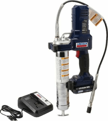 Pièces agricoles - Outils atelier - Pompe à graisse sur batterie 12 V Lincoln