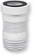 Pipe évacuation WC extensible à lèvres (par 1)