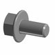 HEX FLANGE SCREW, 5 MM X 0.8 MM X 10 MM Polaris origine