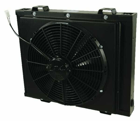 Pièces agricoles - Fertilisation & Lisier - Radiateur + ventilateur 12 V Battioni Pagani