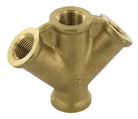 Pièces agricoles - Pièce pneumatique - Pièce en Y 3/8" 3xpôles