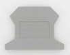 Plaque de fermeture