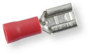 Boîte de 400 cosses femelles plates pré-isolées KB 3111 rouge, 6,3x0,8, 0,5-1 mm² (par 1)
