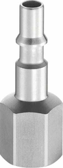 Pièces agricoles - Pièce pneumatique - Connecteur mâle avec filetage 1/2" BSP F