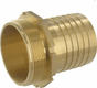 Embout tuyau laiton 75mm 3" m.