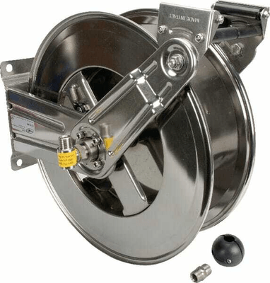 Pièces agricoles - Hydraulique - Enrouleur de tuyau automatique 250bar en acier inoxydable