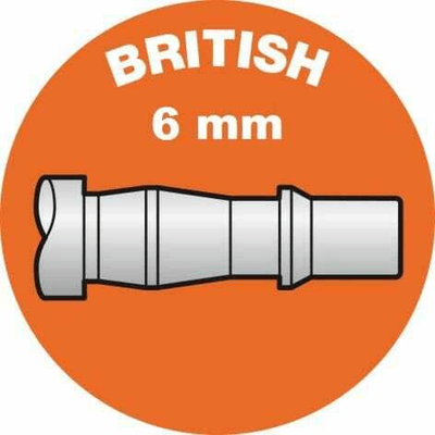 Pièces agricoles - Pièce pneumatique - Raccord rap. pour tuyau 8mm
