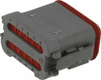 Logement de fiche 12 P. Femelle DT gra