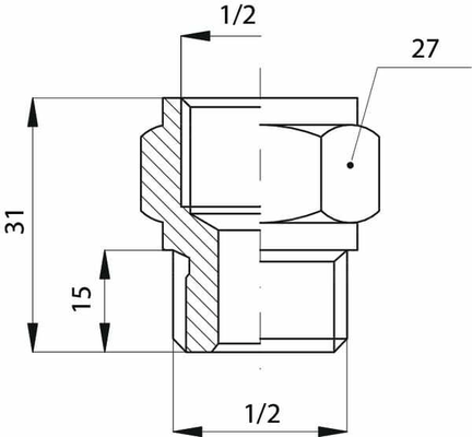 Pièces agricoles - Pièce pneumatique - Adaptateur