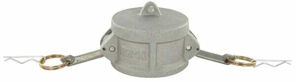 Pièces agricoles - Hydraulique - Bouchon Camlock type DC 2-1/2" en aluminium