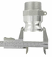 Camlock Type F 1 1/2" filetage mâle en acier inoxydable
