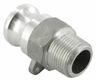 Camlock Type F 3/4" filetage mâle en aluminium