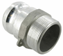 Camlock Type F 2" filetage mâle aluminium