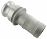 Camlock Type F 1 1/2" filetage mâle en acier inoxydable