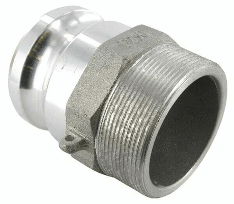 Pièces agricoles - Hydraulique - Camlock Type F 2-1/2" filetage mâle en aluminium