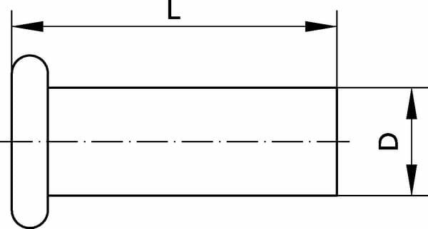 Pièces agricoles - Pièce pneumatique - Fiche d'obturation 4mm