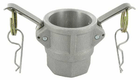 Camlock Type D 1 1/2" filetage femelle en aluminium